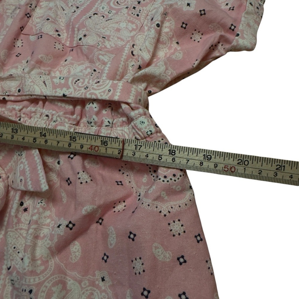 Lane Bryant Paisley Bandana Print Belted Romper Size 16 NWT Summer Resort Wear - Picture 11 of 15